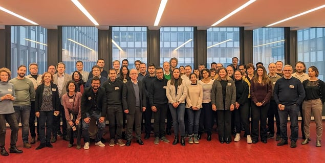 Group photo of Bioindustry4.0 participants.