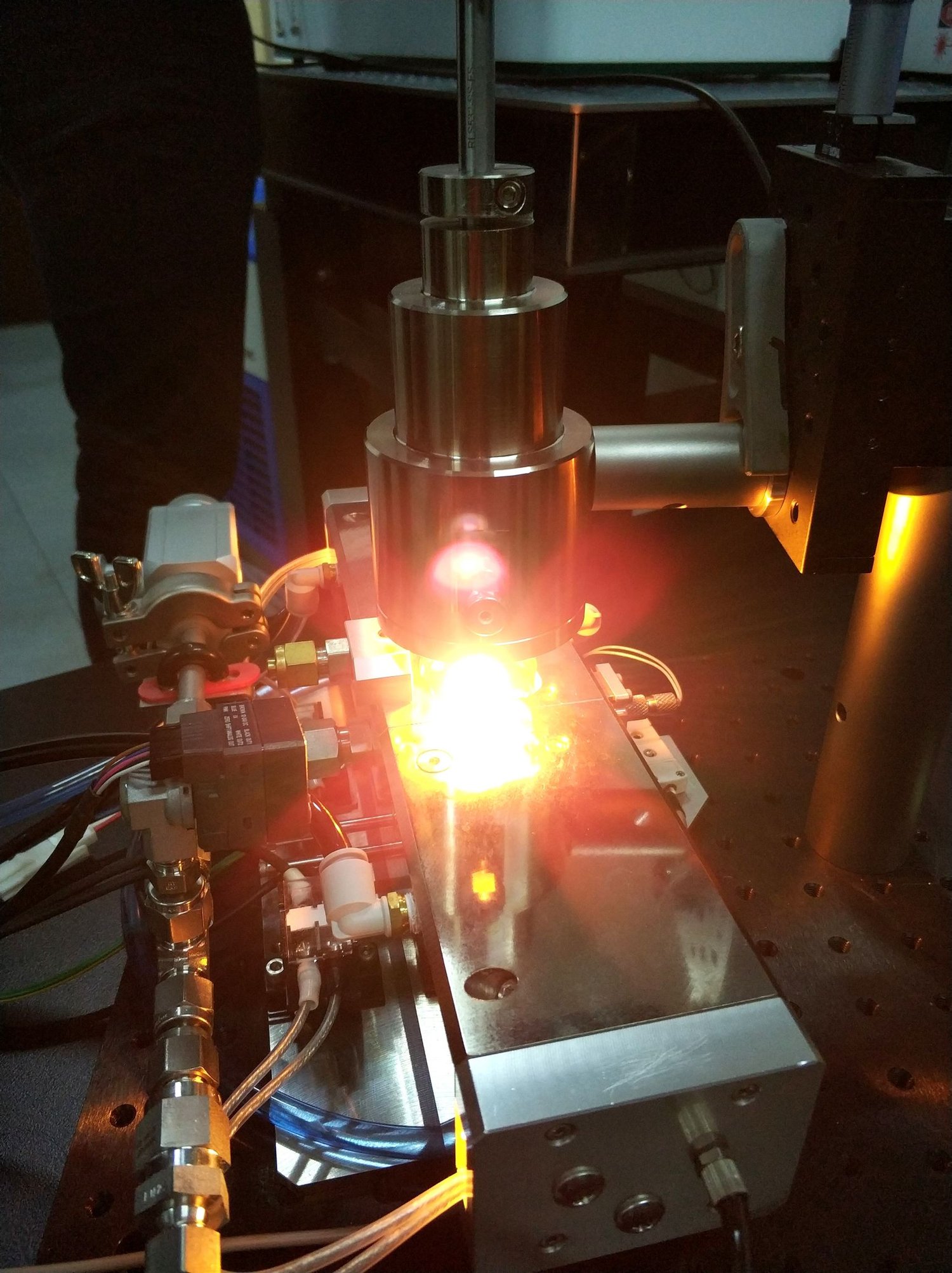 High Temperature Raman Measurements at Shanghai University