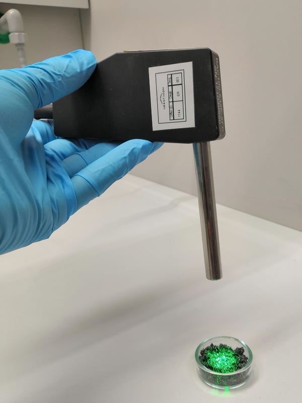 Laser sample