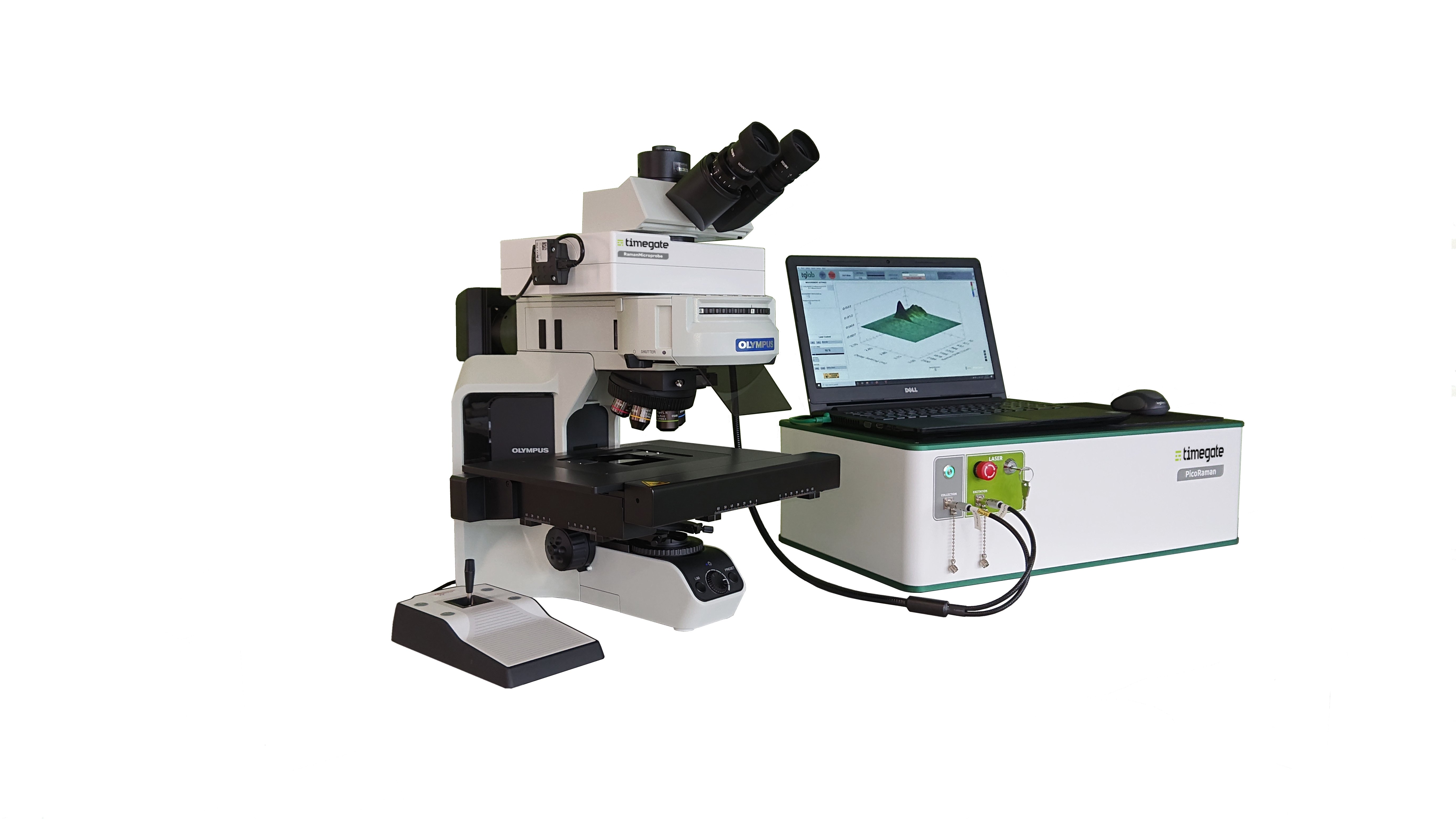 Raman Microprobe for Timegated® Raman Spectrometer