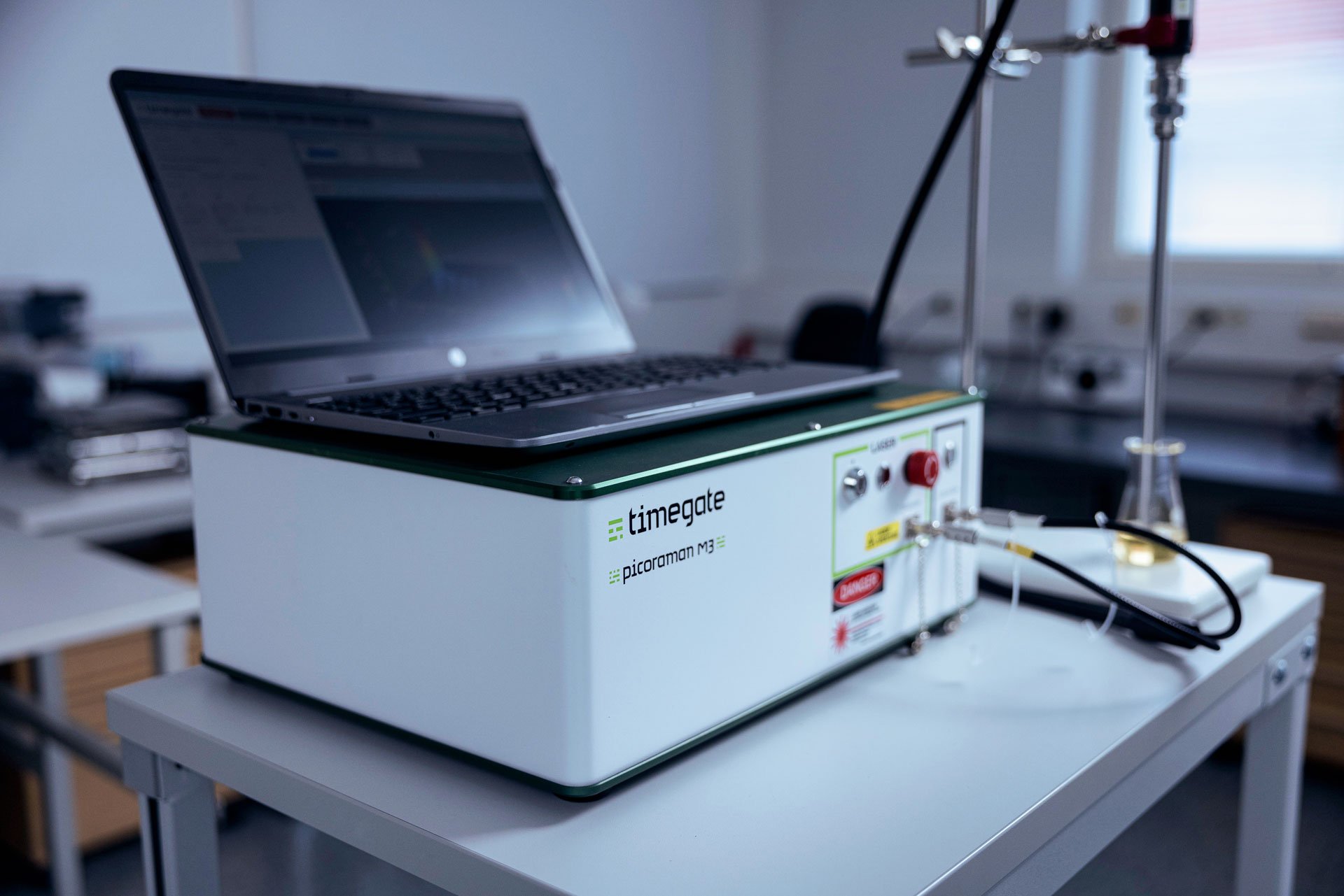 Timegate Lab Tool Timegate Instruments: Real-time data with fluorescence suppression