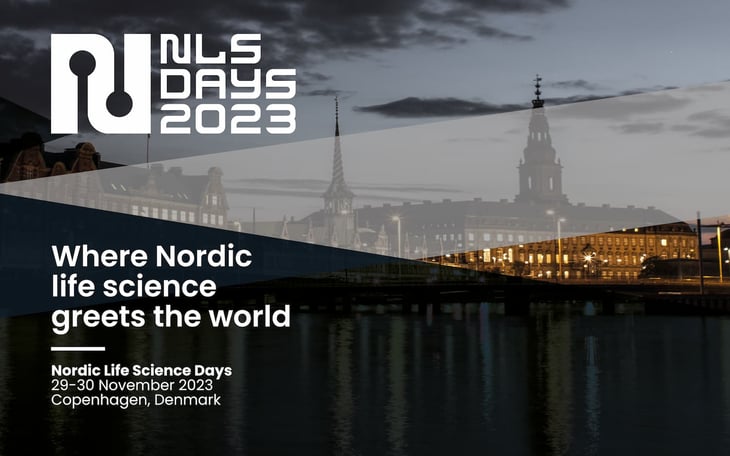 Nordic Life Science Days 2023 event banner.