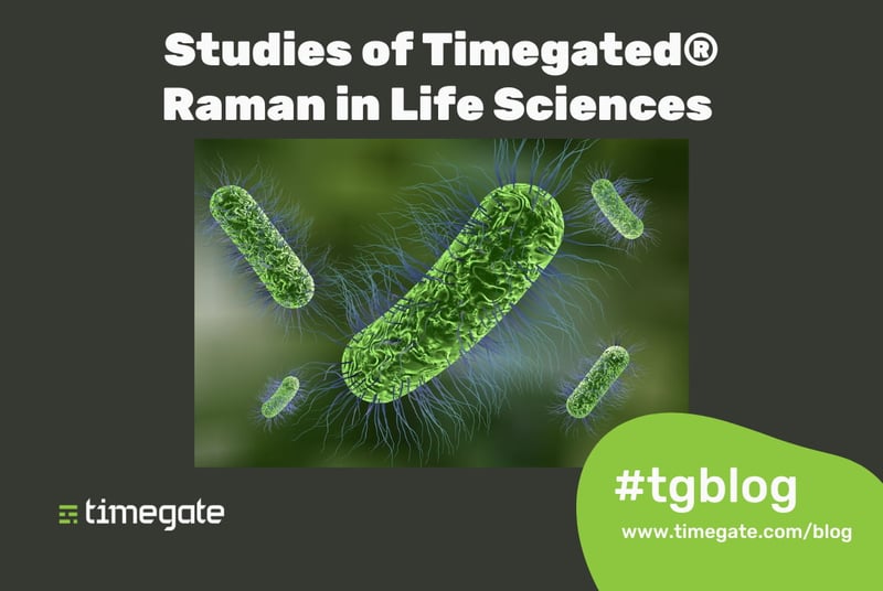 Studies of Timegated® Raman in Life Sciences