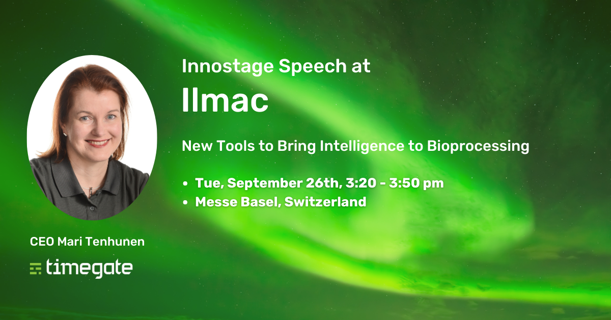 Timegate's Ilmac presentation promotion.