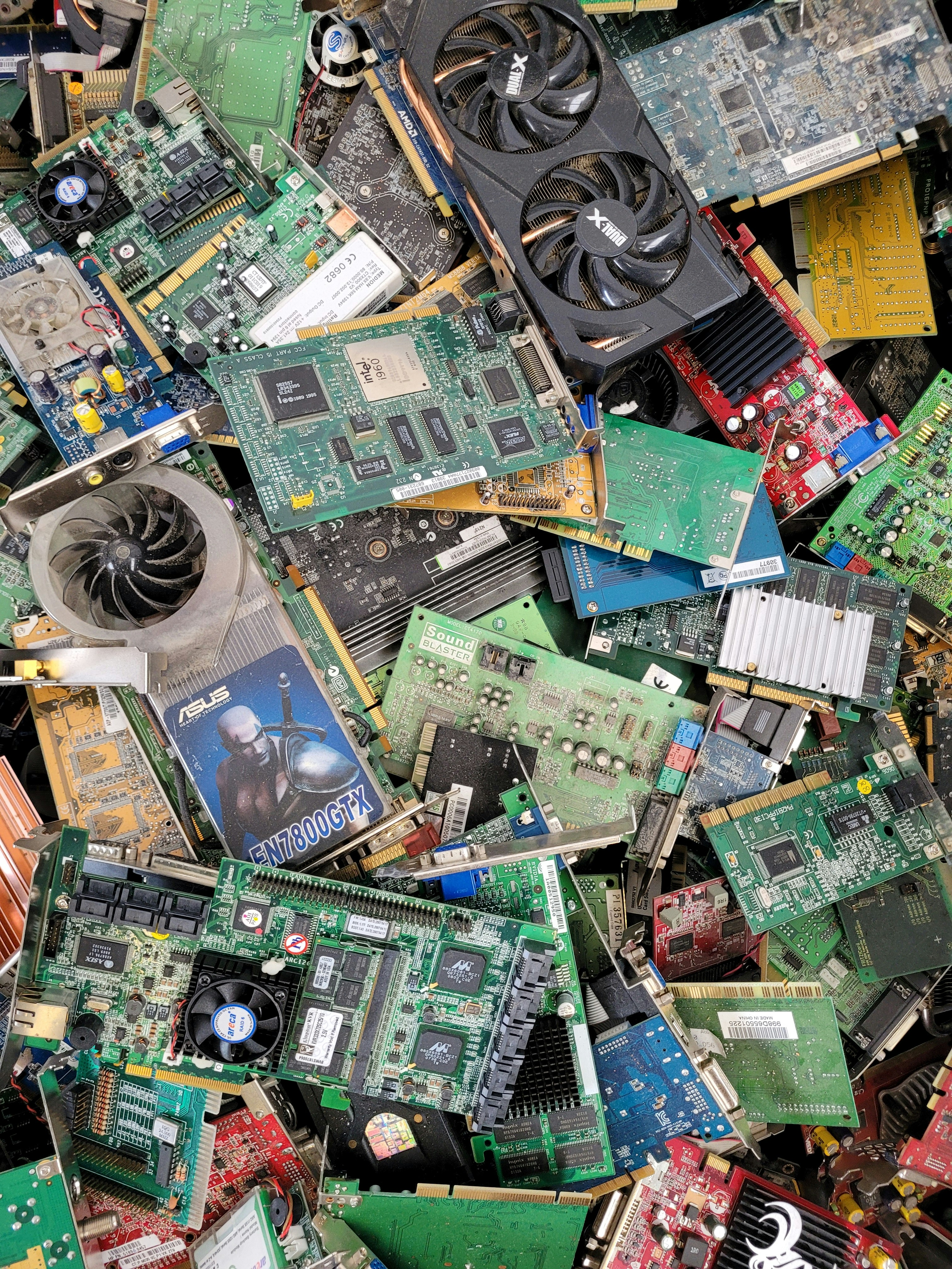 Waste plastics