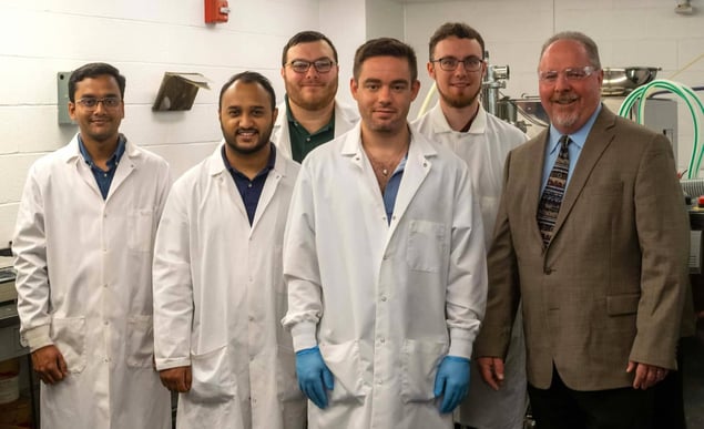 Duquesne University's Associate Professor and Dean Dr. Carl Anderson and his team.