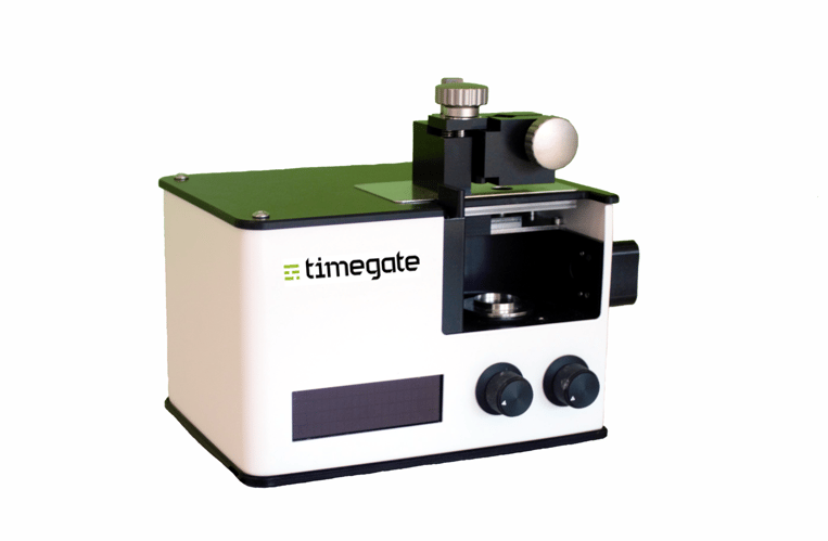 SampleCube with timegate's logo.