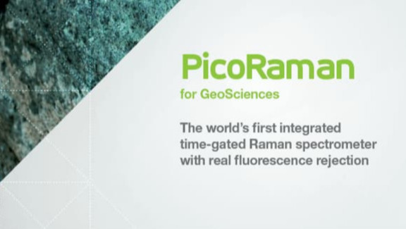 PicoRaman for GeoSciences brochure cover.