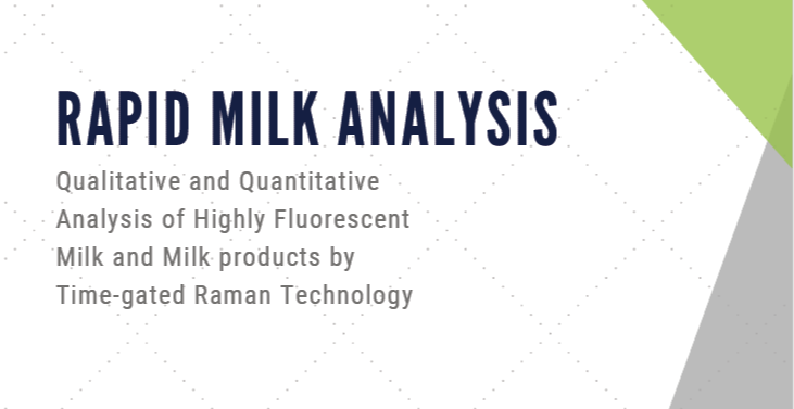 Milk protein analysis white paper cover.