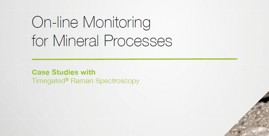 On-line monitoring for mineral processes.