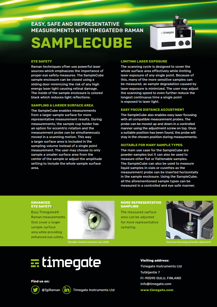 timegated-raman-samplecube-brochure